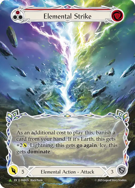 Elemental Strike (FAB425) Cold Foil - FaB Promos