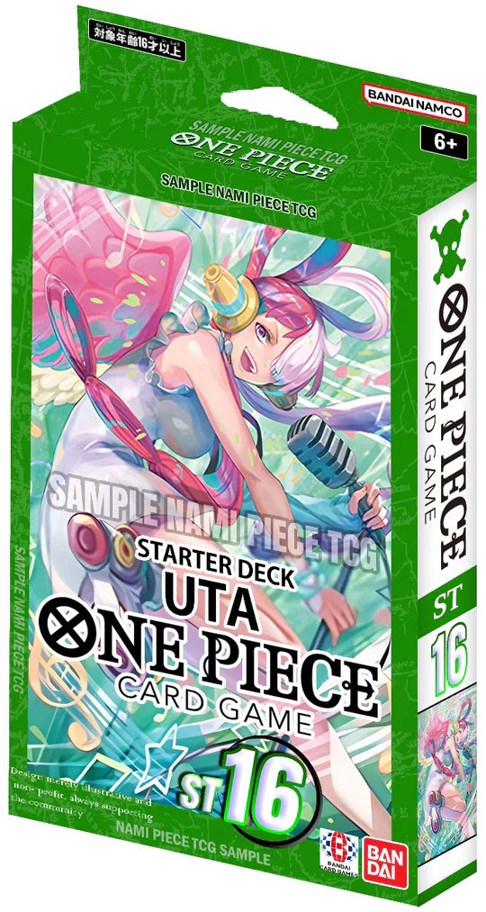 One Piece CG: Starter Deck - GREEN Uta [ST-16] | Silver Goblin