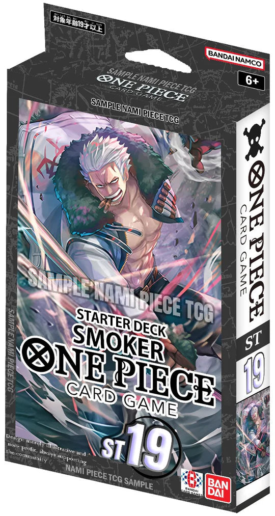 One Piece CG: Starter Deck - BLACK Smoker [ST-19] | Silver Goblin