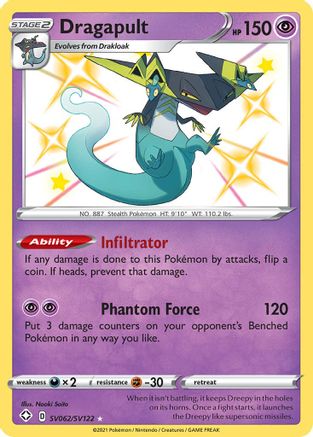 Dragapult (SV062) (Shiny Vault) Holofoil - Shining Fates