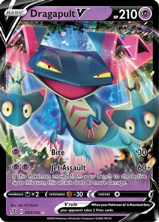 Dragapult V (92) Holofoil - Rebel Clash