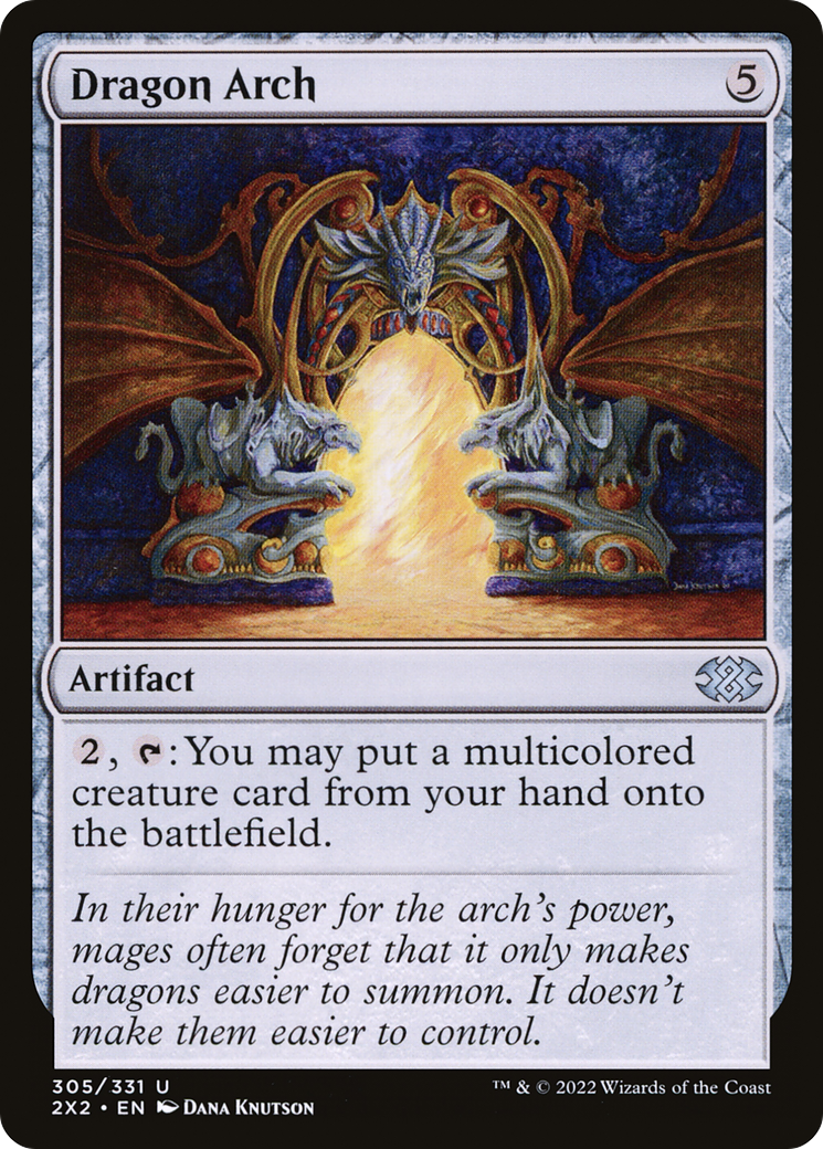 Dragon Arch (305) Foil - Double Masters 2022
