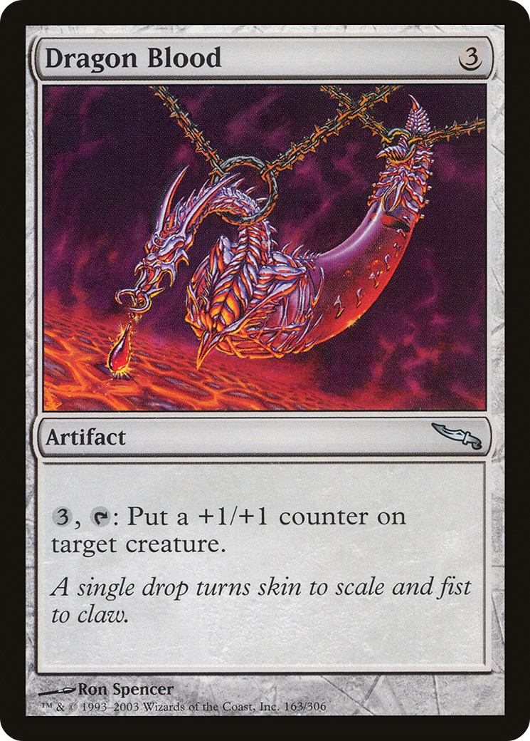 Dragon Blood (163) Foil - Mirrodin