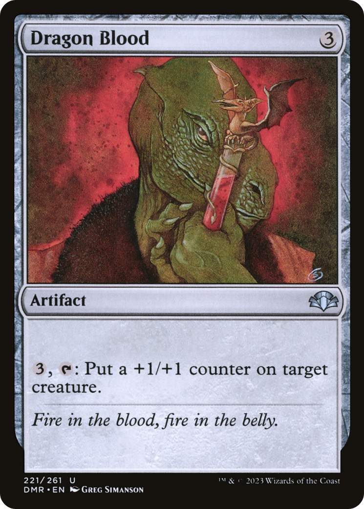 Dragon Blood (221) - Dominaria Remastered Foil