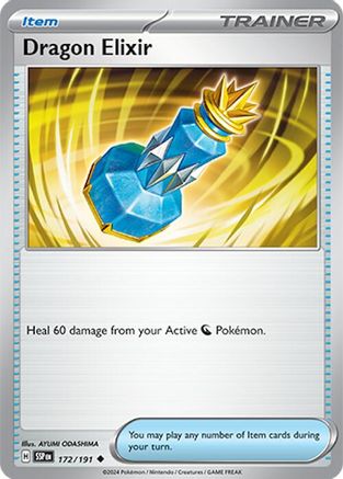 Dragon Elixir (172) Reverse Holofoil - Surging Sparks