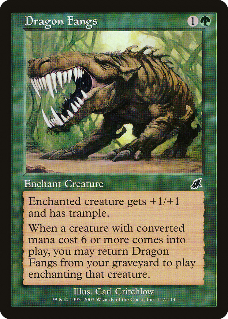 Dragon Fangs (117) Foil - Scourge