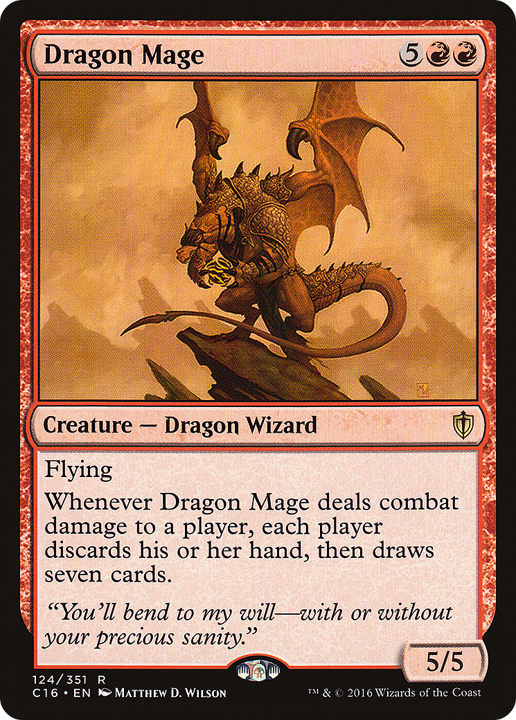 Dragon Mage (124) - Commander 2016