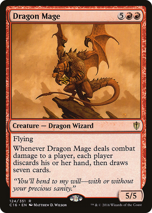 Dragon Mage (124) - Commander 2016
