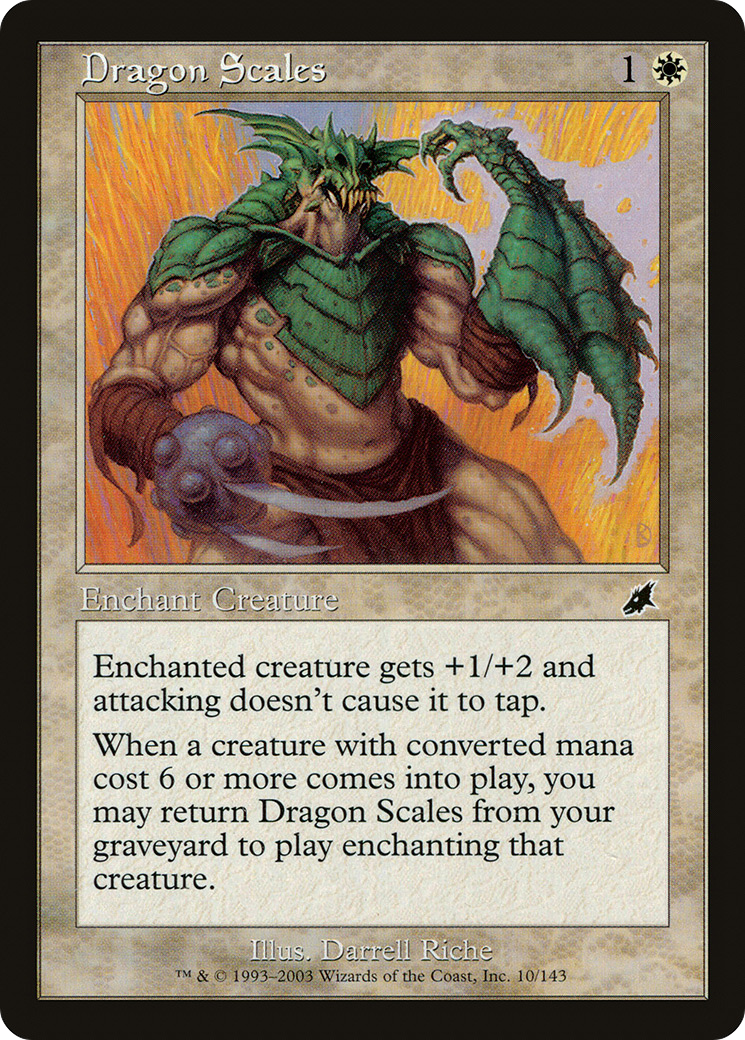 Dragon Scales (010) Foil - Scourge