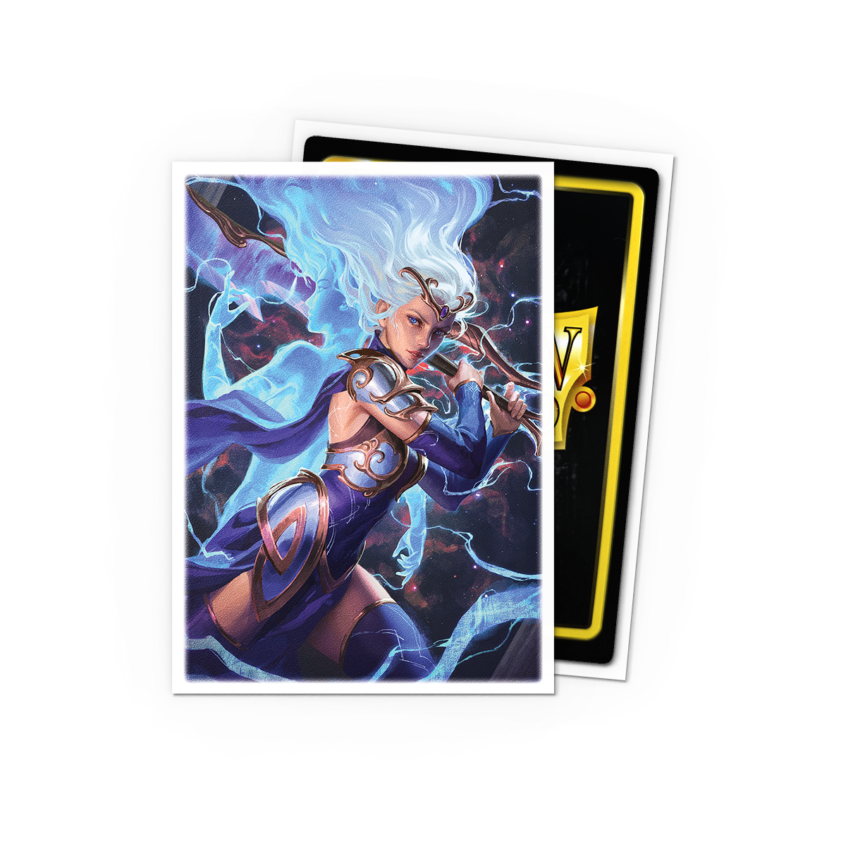 Dragon Shield Matte Art Sleeves: Flesh and Blood - Voltbound Duality [100ct]