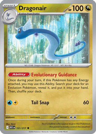 Dragonair (151) Reverse Holofoil - Ascended Heroes