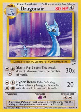 Dragonair (22) - Base Set 2