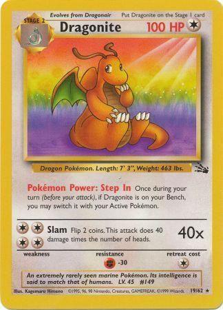 Dragonite (19) (Unlimited) - Fossil