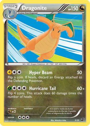 Dragonite (5) Holofoil - Dragon Vault