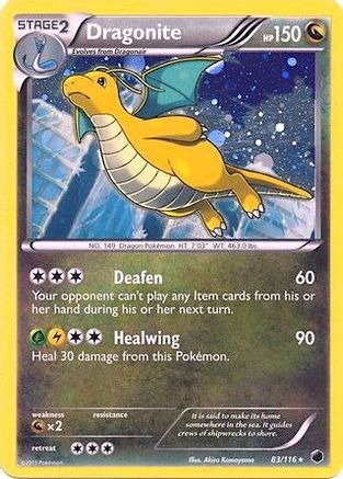 Dragonite (Cosmos Holo) (Blister Exclusive) (83) Holofoil - Plasma Freeze