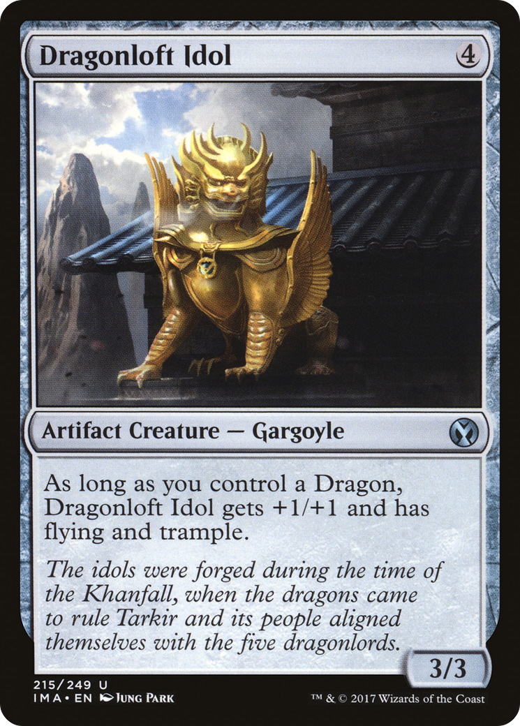 Dragonloft Idol (215) Foil - Iconic Masters