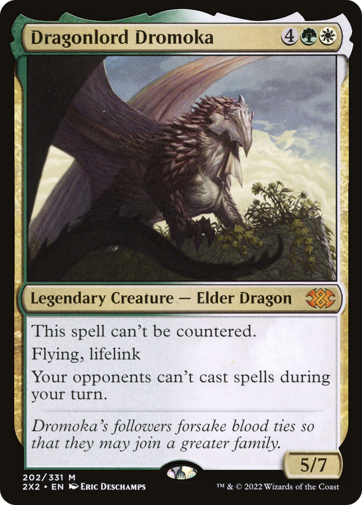 Dragonlord Dromoka (202) Foil - Double Masters 2022