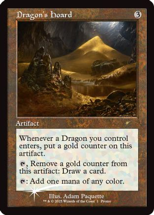 Dragon's Hoard (null) Foil - WPN & Gateway Promos