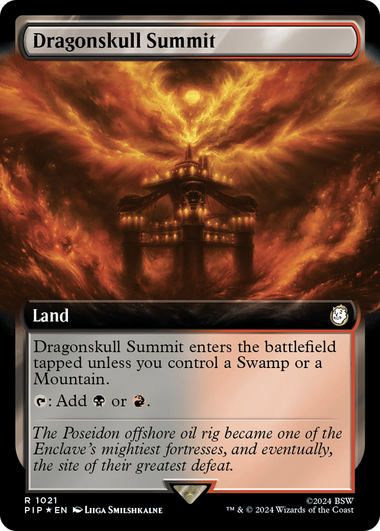 Dragonskull Summit (Extended Art) (1021) Surge Foil - Fallout