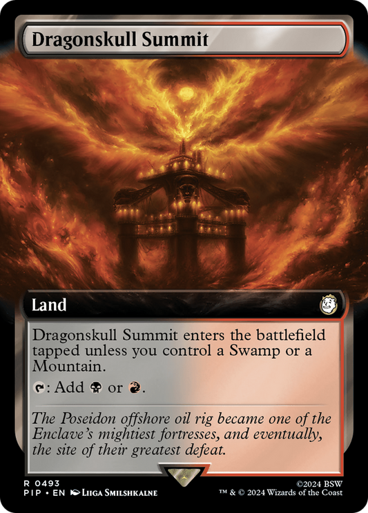 Dragonskull Summit (Extended Art) (493) Foil - Fallout