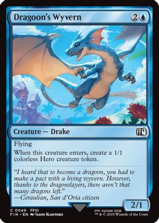 Dragoon's Wyvern (049) Foil - FINAL FANTASY