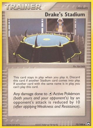 Drake's Stadium (72) Reverse Holofoil - Power Keepers
