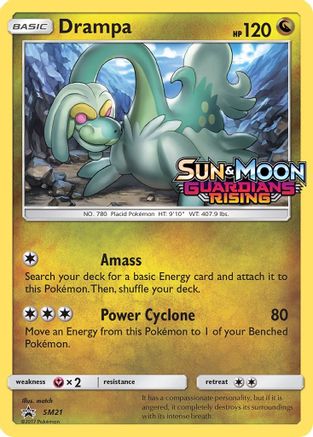 Drampa (Prerelease) (SM21) Holofoil - Black Star Promos