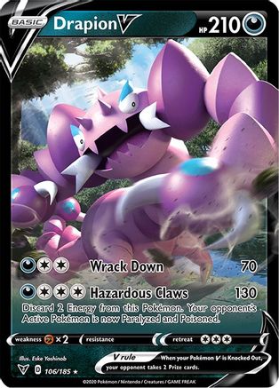 Drapion V (106) Holofoil - Vivid Voltage