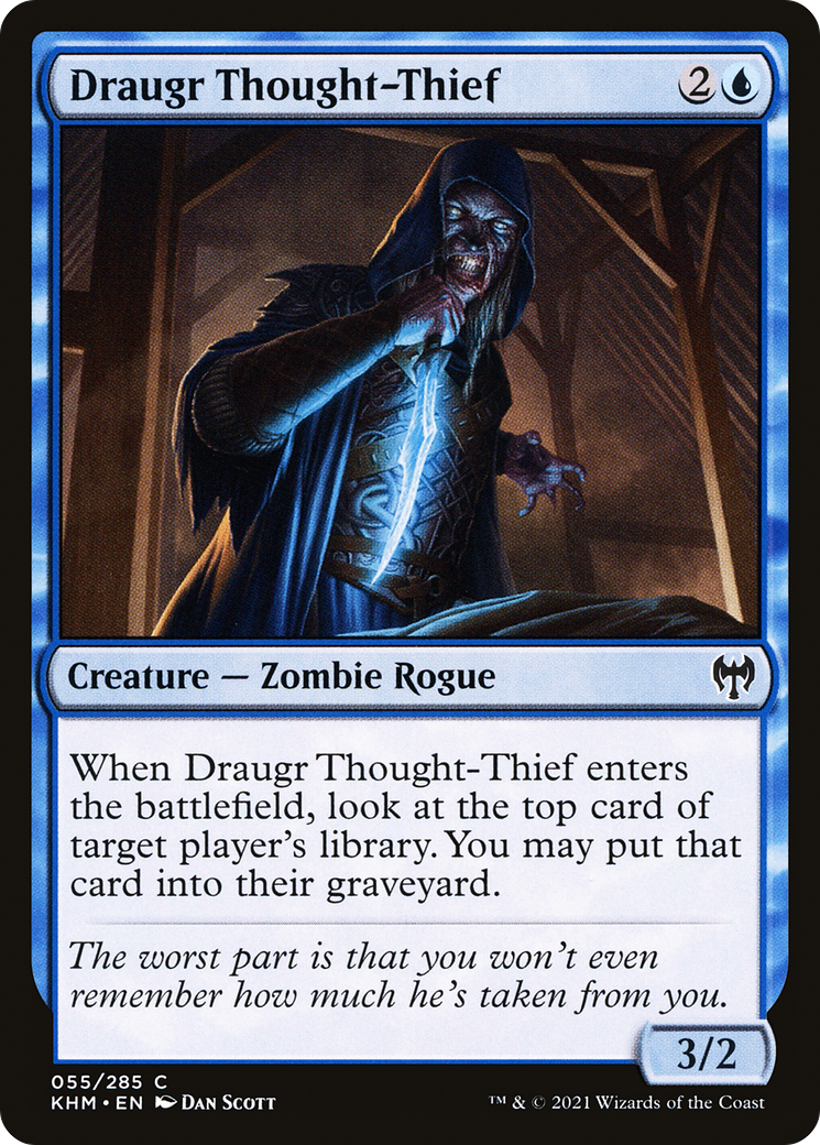 Draugr Thought-Thief (055) - Kaldheim Foil