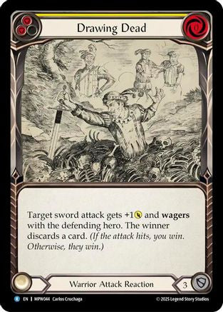 Drawing Dead (Yellow) (MPW044) - Mastery Pack Warrior