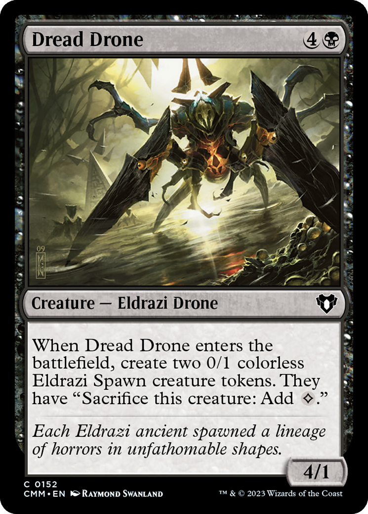 Dread Drone (152) Foil - Commander Masters