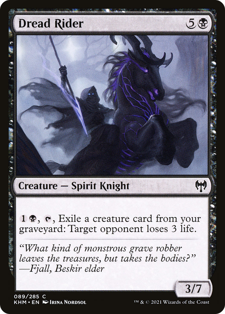 Dread Rider (089) - Kaldheim Foil