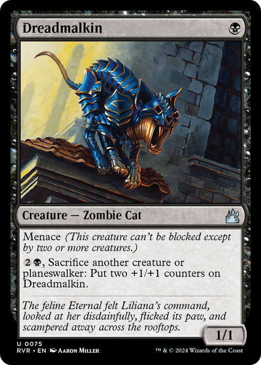 Dreadmalkin (075) Foil - Ravnica Remastered