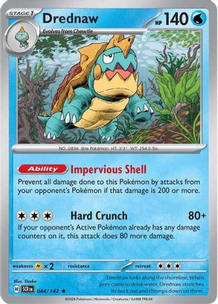 Drednaw (44) Holofoil - Stellar Crown