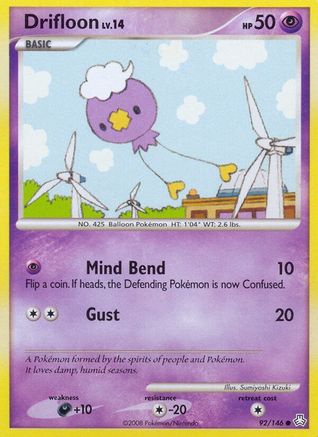 Drifloon (92) Reverse Holofoil - Legends Awakened