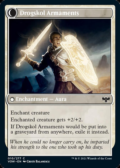 Drogskol Infantry // Drogskol Armaments (010) - Innistrad: Crimson Vow Foil