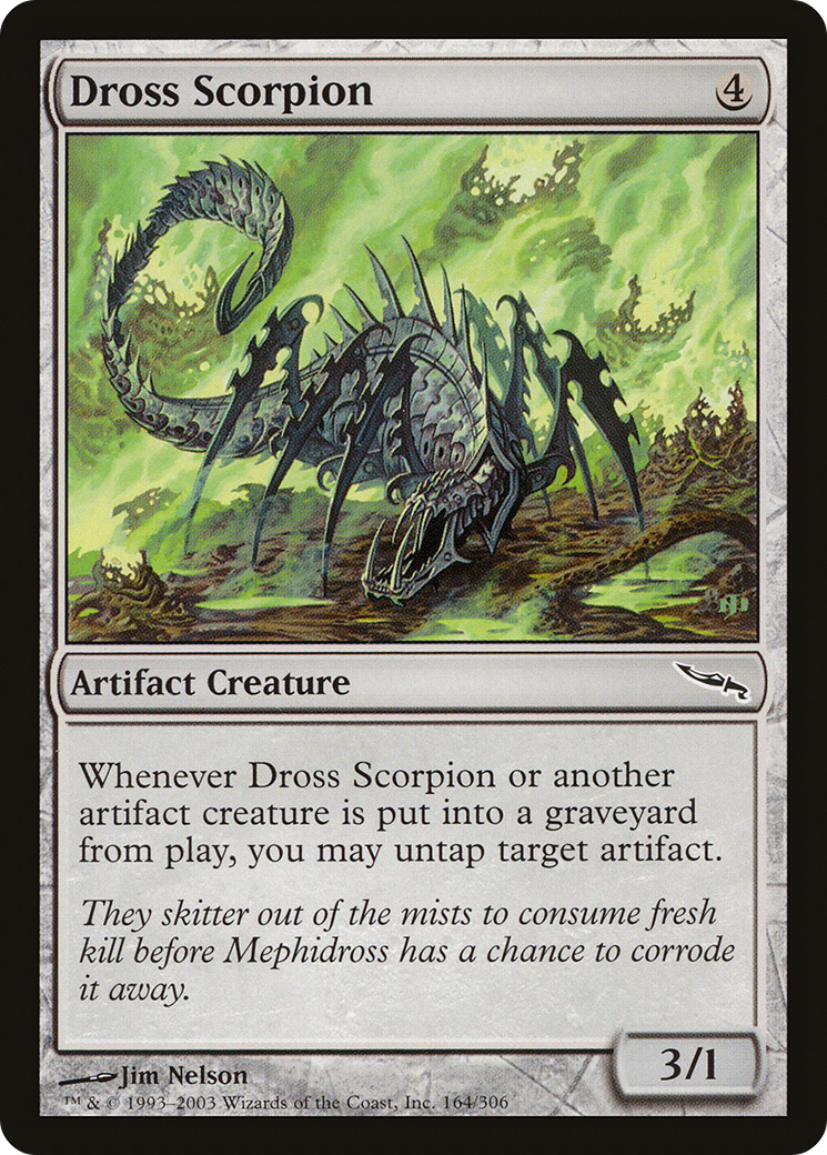 Dross Scorpion (164) Foil - Mirrodin