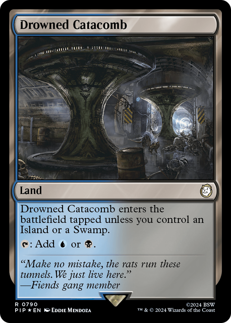 Drowned Catacomb (790) Surge Foil - Fallout