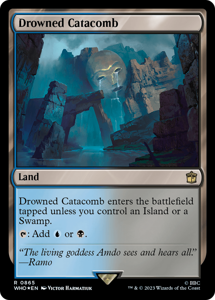Drowned Catacomb (865) Surge Foil - Doctor Who