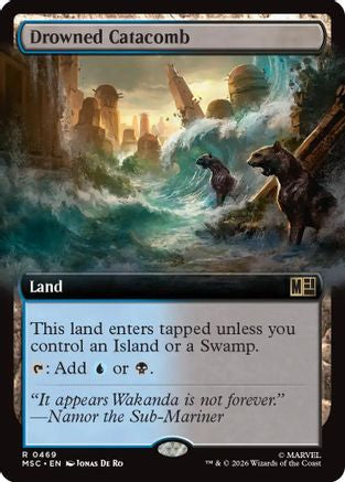 Drowned Catacomb (Extended Art) (469) - Commander: Marvel Super Heroes
