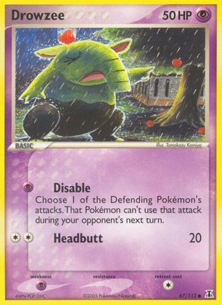 Drowzee (67) - Delta Species