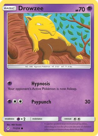 Drowzee (71) - Unbroken Bonds