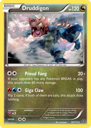 Druddigon (83) - Steam Siege