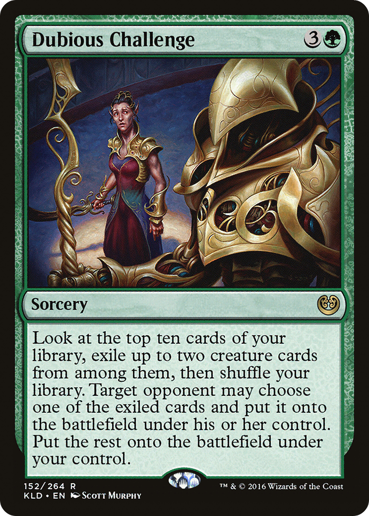 Dubious Challenge (152) Foil - Kaladesh