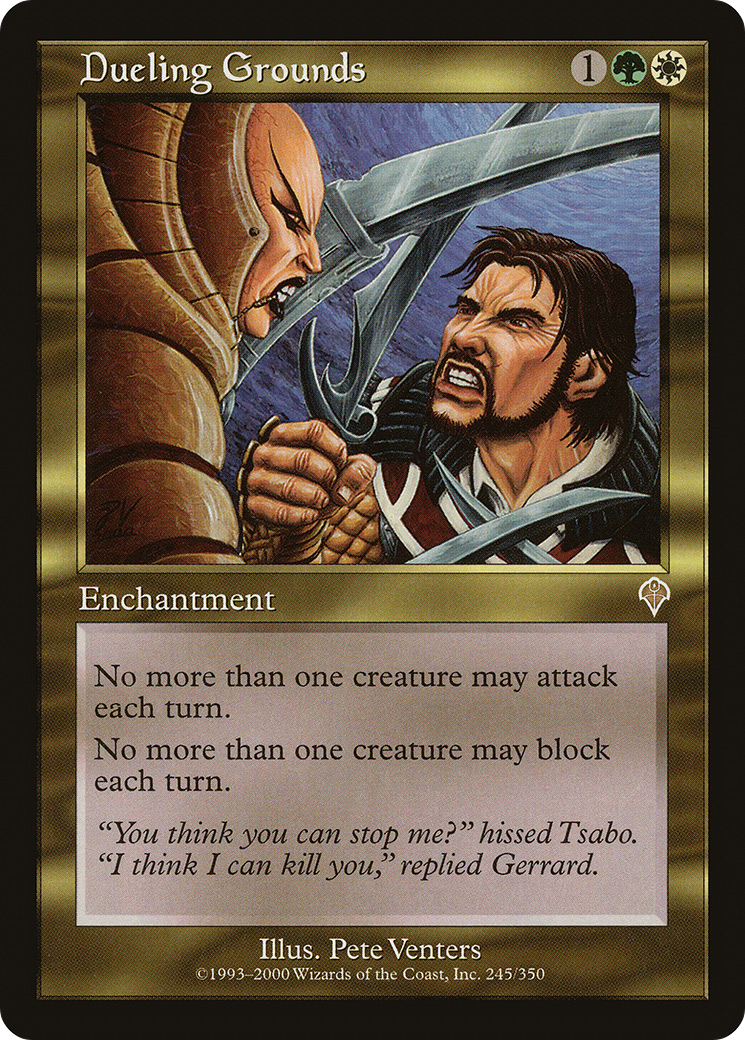 Dueling Grounds (245) Foil - Invasion