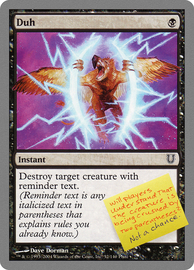 Duh (052) - Unhinged