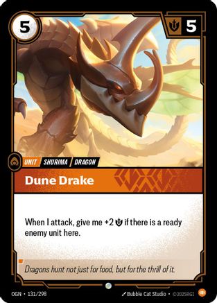 Dune Drake (131) - Origins