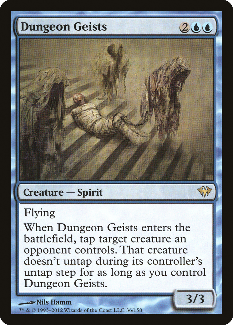 Dungeon Geists (036) Foil - Dark Ascension