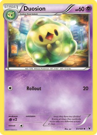 Duosion (51) Reverse Holofoil - Noble Victories