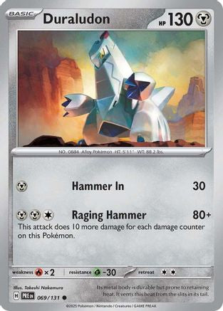 Duraludon (69) Reverse Holofoil - Prismatic Evolutions